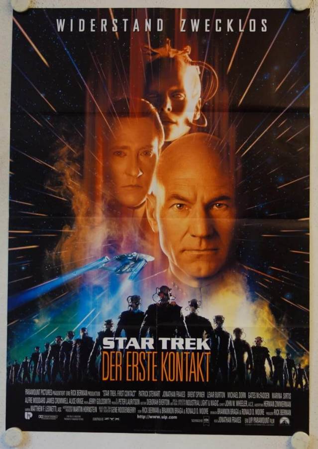 Star Trek: First Contact original release german movie poster